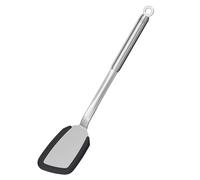 Rösle Pfannenwender Silikon Espátula, Acero Inoxidable, Borde de Silicona