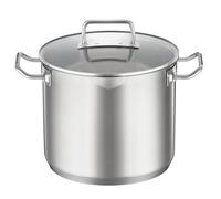 RÖSLE EXPERTISO - Olla para verduras y sopas, olla universal de acero inoxidable 18/10, 24 cm, tapa de cristal, escala interna, apta para inducción, apta para lavavajillas