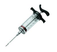 RÖSLE Jeringa para marinar para 50 ml de marinado de carne y un aroma intenso, acero inoxidable 18/10, polipropileno PP, longitud 22,5 cm, apto para lavavajillas