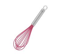 RÖSLE Pink Charity Edition - Batidora de mano, acero inoxidable 18/10, silicona rosa, resistente a temperaturas de hasta 220 °C, apta para el lavavajillas, longitud 27 cm