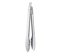 RÖSLE Pinzas de Barbacoa de con Sistema de Cierre Patente, 30 cm, Acero Inoxidable 18/10, Apto para Lavavajillas, Color Plateado