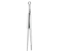 RÖSLE - Pinzas de punta roma, pinzas para agarrar y dar la vuelta a los alimentos al cocinar o freír, acero inoxidable 18/10, acabado brillante/mate