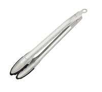 Rösle Pinzas Gourmet de Silicona, de Cocina de Calidad con Borde de Silicona y Sistema de Cierre Patentado para Asar, Cocinar y Servir, 23 cm, Acero Inoxidable 18/10, Aptas para el Lavavajillas