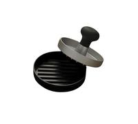 RÖSLE Prensa de hamburguesas, prensa de carne para dar forma fácilmente a las hamburguesas, aluminio, ABS, 11 cm, apto para lavavajillas