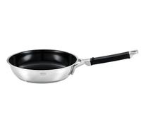 RÖSLE Sartén SILENCE PRO CeraPlus, antiadherente y robusta - Ø 28 cm, resistente al calor hasta 260 °C, revestimiento cerámico, plata, acero inoxidable 18/10, apta para lavavajillas