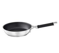 RÖSLE SILENCE PRO - Sartén, sartén con revestimiento antiadherente prémium ProResist resistente a los arañazos, mango de silicona, 28 cm, acero inoxidable 18/10, apta para inducción, apta para lavavajillas
