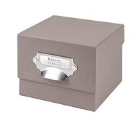 Rössler 1325452490 - Caja de almacenaje para fotos (15.2 x 16.7 x 12.5 cm), color gris