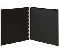 Rössler 1329452707 Soho - Álbum de Fotos de Espiral (290 x 290 mm, 60 Hojas), Color Negro