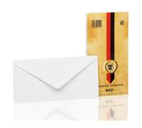 Rössler 20330402 Dürener Tradition - Sobres (25 unidades, con forro de seda, lino)