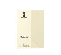 Rössler Coloretti Sobres, 80 g/m², C6, 5 unidades), color beige