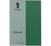 Rössler coloretti sobres, 80 g/m², c6, 5 unidades), color forest