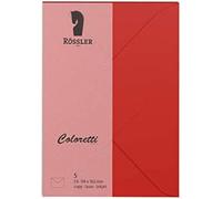 Rössler coloretti sobres, 80 g/m², c6, 5 unidades), color klatschmoh