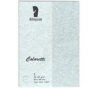 Rössler coloretti tarjetas, 220 g/m², a6 hd, 5 unidades), color aqua