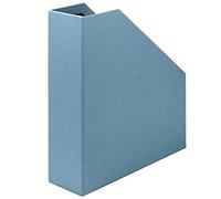 Rössler Papier 1318452150 - S.O.H.O. Organizador de pie para DIN A4, 8,5 x 26 x 31,5 cm, tela vaquera, 1 unidad