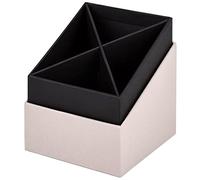 Rössler Papier 1331452580 - S.O.H.O. Estuche para lápices, 86 x 86 x 100 mm, Polvo, 1 unidad