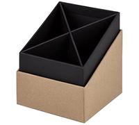 Rössler Papier 1331452620 - S.O.H.O. Portalápices, 86 x 86 x 100 mm, Kraft, 1 unidad