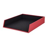 Rössler Papier 1335452360 - S.O.H.O. Cesta de almacenamiento para DIN A4, apilable, roja, 1 unidad