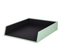 Rössler Papier 1335452650 - S.O.H.O. Cesta de almacenamiento para DIN A4, apilable, menta, 1 unidad