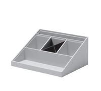 Rössler Papier 1336452170 - Organizador de escritorio SOHO Piedra, 25,6 x 11,6 x 20,6 cm, sistema de organización para la oficina y el hogar