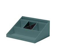 Rössler Papier 1336452380 - Organizador de escritorio SOHO Opal, 25,6 x 11,6 x 20,6 cm, sistema de organización para la oficina y el hogar