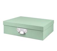 Rössler Papier 1343452650 - S.O.H.O. Caja de Almacenamiento con Asa y Etiqueta Inscribible, Menta, 337 x 105 x 255 mm, 1 Pieza