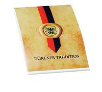 Rössler Papier 20020401 - Bloc de carta DIN A4, 50 hojas, Dürener Tradition, satinado, blanco