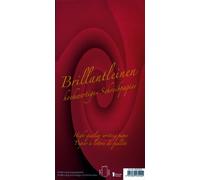 Rössler Papier 20231834 - Lino brillante - tarjetas dobles / BU DIN largo, 10 piezas, marfil