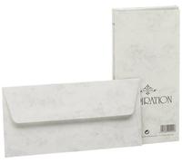 Rössler Papier 20320814 - Inspiration - Paquete de sobres 20/DL w. Sf., gris