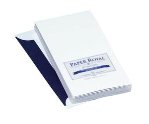 Rössler Papier 2033831009 - Papel Royal - Paquete de sobres c. Sf., DIN largo, 20 piezas, blanco