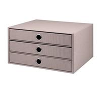 Rössler Papier S.O.H.O. 1524452493 - Armario archivador (3 cajones), color gris