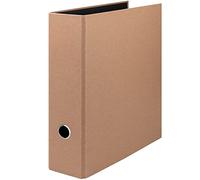 Rössler Papier 1317452620 - S.O.H.O. Carpeta DIN A4 con mecanismo de palanca, ancho del lomo 85 mm, Kraft, 1 unidad