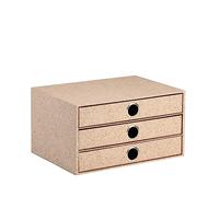 Rössler S.O.H.O. 1524452393 - Cajonera para DIN A4, con orificio para asa, Cacao, 343 x 250 x 185 mm, 1 unidad