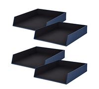 Rössler - S.O.H.O. Bandeja cartas A4, 4 uds., 32 x 26 x 6 cm, azul marino