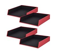 Rössler - S.O.H.O. Bandeja cartas A4, 4 uds., 32 x 26 x 6 cm, rojo