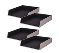 Rössler - S.O.H.O. Bandeja cartas A4, 4 uds., 32 x 26 x 6 cm, Taupe