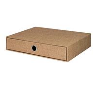Rössler - S.O.H.O. Caja con cajones 34 x 25 x 7 cm Avellana