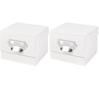 Rössler S.O.H.O. - Caja De Fotos (165 x 150 Mm) Color Blanco (1325452090) (Paquete de 2)