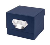 Rössler - S.O.H.O. Caja para guardar fotos 17 x 15 x 13 cm Azul marino