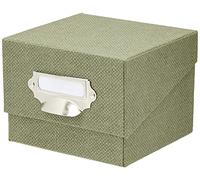 Rössler - S.O.H.O. Caja para guardar fotos 17 x 15 x 13 cm Salvia