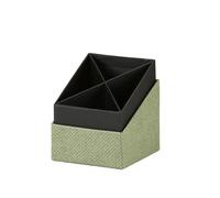 Rössler Papier 1331452670 - S.O.H.O. Estuche, 86 x 86 x 100 mm, Special Line Sage, 1 unidad