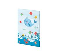 Rössler - Set de papelería infantil con ballena y sobres | Set de escritura con papel estampado y sobres para cartas infantiles, invitaciones y mensajes creativos