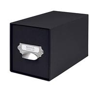 Rössler SOHO - Archivador para CD (compartimento metálico para etiqueta), color negro