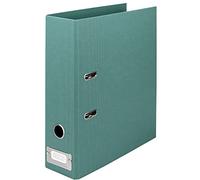 Rössler SOHO Carpeta de oficina, archivador de archivos, A4, organizador de escritorio, organizador de carpetas, archivador A4, carpeta con etiqueta trasera, 320 x 285 x 80 mm, 1 unidad, color: verde,
