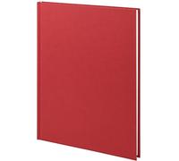 Rössler Papier 1878452362 - S.O.H.O. Cuaderno DIN A4, 192 páginas encuadernadas, rojo, 1 unidad