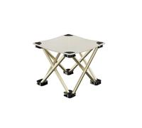 ROEUIPG 1pc Foldable Stool Portable Outdoor Mat, Lightweight Folding Chairs Camping Chair Picnic Small Stools(White)