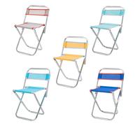ROEUIPG 1pcs Folding Small Stool Bench Portable Outdoor Ultra Light Subway Train Travel Picnic Camping Fishing(Style A)