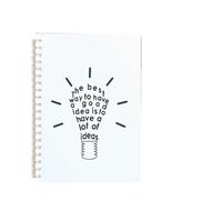 ROEUIPG Cuaderno Espiral De 3 Piezas Con Citas Inspiradoras, Himnos, Frases Motivacionales, Papel En Blanco, Bocetos For Arte, Grafiti, Bloc Notas, Fe Y Creencia(Color-5)