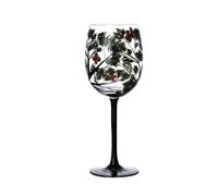 ROEUIPG Four Seasons Trees Wine Glasses Creative Printed High Legged Glass Cup for Beer Cocktail Large Capacity Set(Summer)