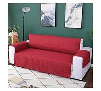 ROEUIPG Funda de sofá Impermeable, Alfombrilla extraíble for Perros y niños, Protector Muebles for sillón, Fundas con reposabrazos Lavables, 1/2/3 Asientos(Red New,55x196(1 Seat))