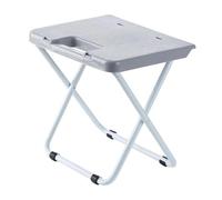 ROEUIPG Portable Camping Chair Collapsible Footstool Compact Seat Mini Lightweight Foldable Stool for Travel Beach Lawn Picnic Outdoor